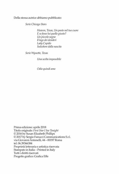La prima stella della notte - Susan Elizabeth Phillips - 4