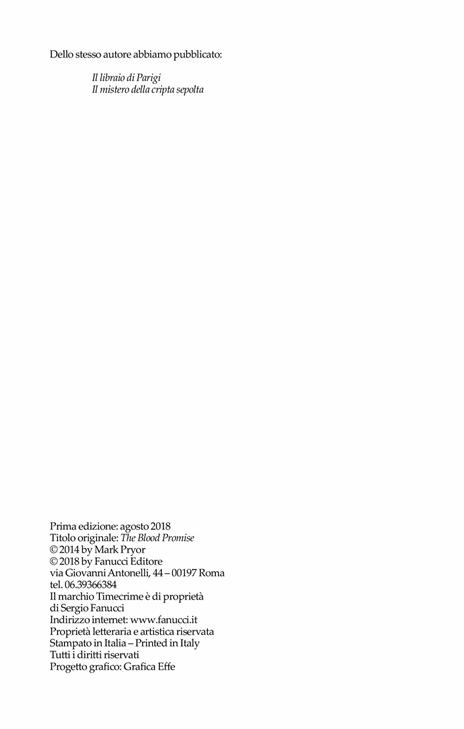 Promessa di sangue - Mark Pryor - 5