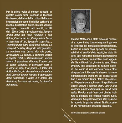 Tutti i racconti. Vol. 4: 1999-2010 - Richard Matheson - 2
