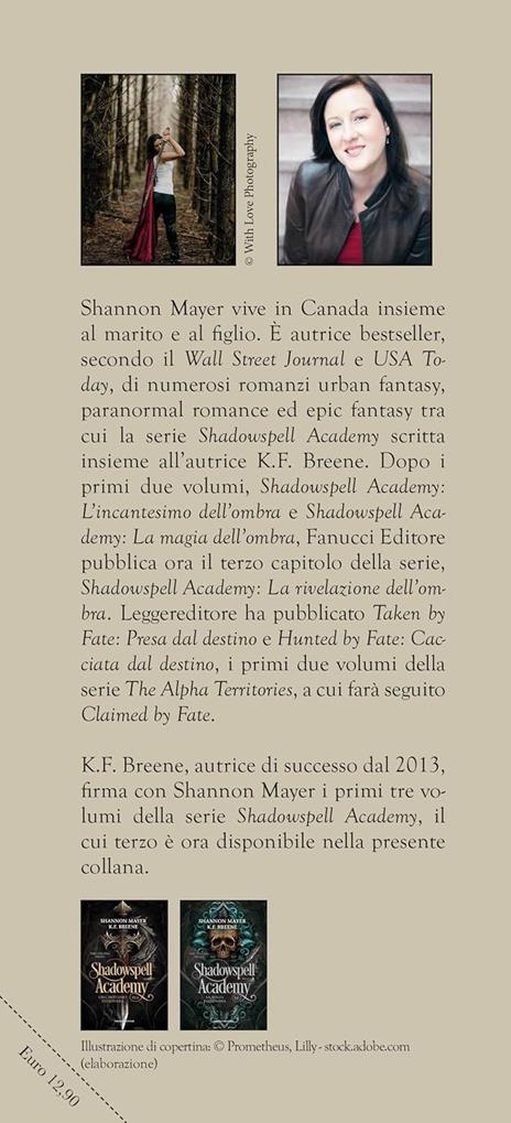 La rivelazione dell’ombra. Shadowspell Academy. Vol. 3 - K.F. Breene,Shannon Mayer - 2