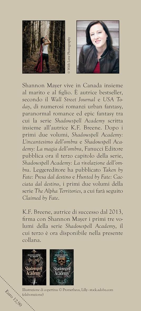 La rivelazione dell’ombra. Shadowspell Academy. Vol. 3 - K.F. Breene,Shannon Mayer - 2