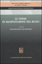 Le forme di manifestazione del reato