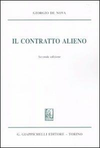 Il contratto alieno - Giorgio De Nova - copertina