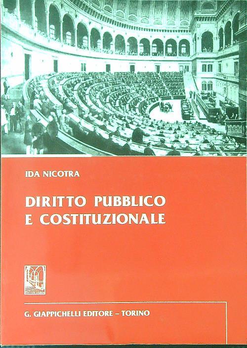 Diritto pubblico e costituzionale