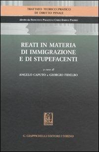 Reati in materia di immigrazione e di stupefacenti - copertina