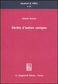 Diritto d'autore europeo - Michele Bertani - copertina