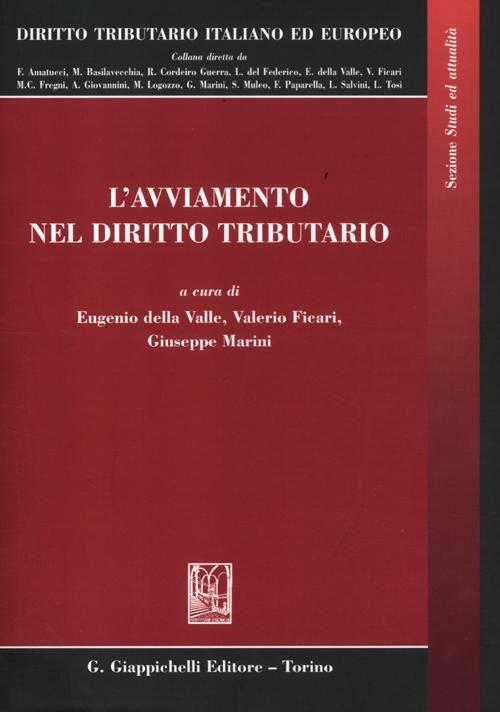 L' avviamento nel diritto tributario - copertina