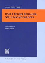 Dazi e regimi doganali nell'unione europea