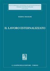 Libro Il lavoro esternalizzato Marina Nicolosi