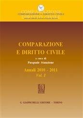 Libro Comparazione e diritto civile. Annali. Vol. 1: 2010-2011 