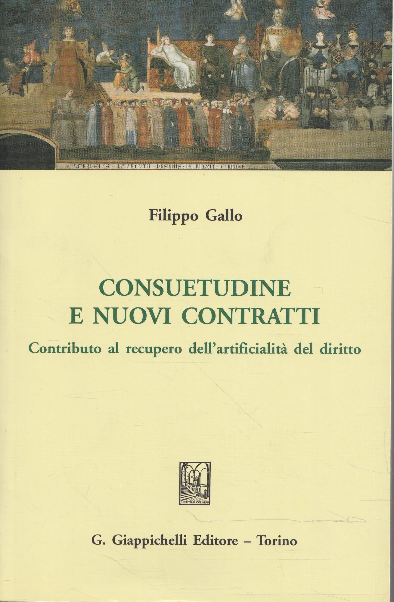 Consuetudini e nuovi contratti