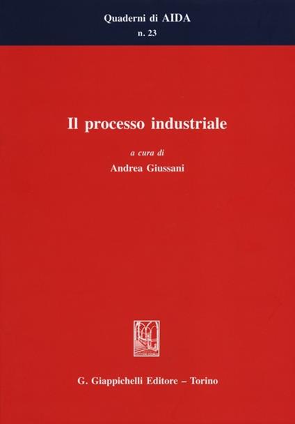 Il processo industriale - copertina