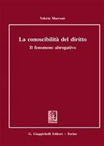 Conoscibilità del diritto