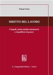 Libro Diritto del lavoro Tiziana Vettor