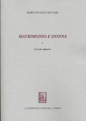 Libro Matrimonio e donna M. Pia Baccari