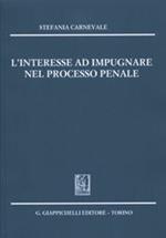 L'interesse ad impugnare nel processo penale