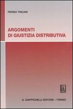 Argomenti di giustizia distributiva