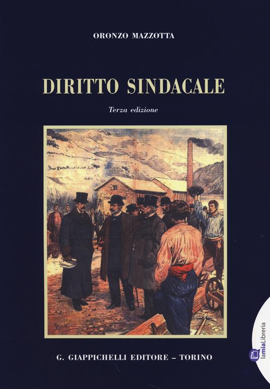 Diritto sindacale - Oronzo Mazzotta - copertina