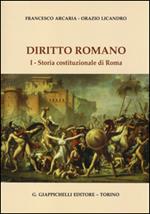 Diritto romano. Vol. 1: Storia costituzionale di Roma