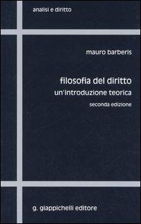 Filosofia del diritto. Un'introduzione teorica - Mauro Barberis - copertina