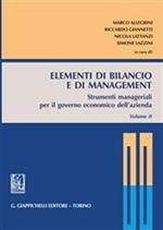 Gli elementi di bilancio e di management
