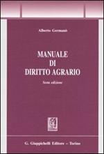 Manuale di diritto agrario