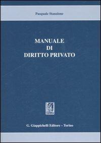 Manuale di diritto privato - Pasquale Stanzione - copertina
