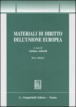 Materiali di diritto dell'Unione Europea