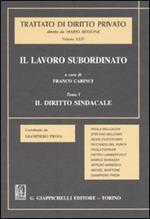 Il lavoro subordinato. Vol. 1: Il diritto sindacale.