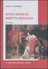 Istituzioni di diritto romano - Arrigo D. Manfredini - copertina