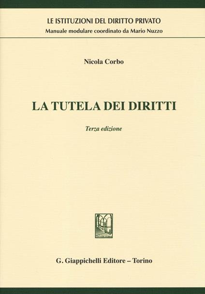 La tutela dei diritti - Nicola Corbo - copertina