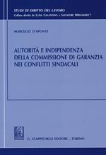 Autorità e indipendenza della commissione di garanzia nei conflitti sindacali