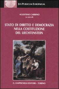 Stato di diritto e democrazia nella costituzione del Liechtenstein - copertina