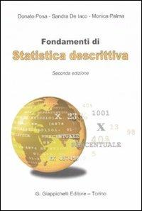 Libro Fondamenti di statistica descrittiva Donato Posa Sandra De Iaco Monica Palma