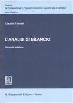 L'analisi di bilancio