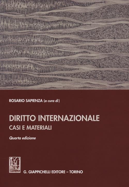 Diritto internazionale. Casi e materiali - copertina