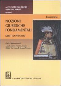 Nozioni giuridiche fondamentali. Diritto privato. Eserciziario - copertina