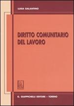  Diritto comunitario del lavoro