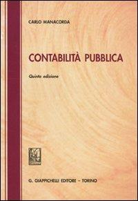 Contabilità pubblica - Carlo Manacorda - copertina