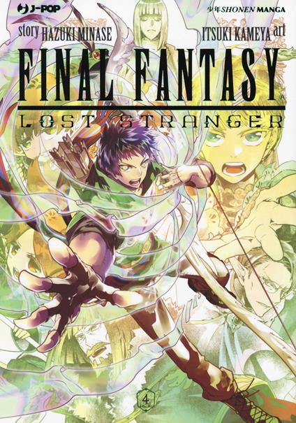Final Fantasy. Lost stranger. Vol. 4 - Hazuki Minase - copertina