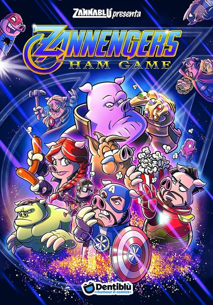 Zannengers: ham game. Zannablù - Barbara Barbieri,Stefano Bonfanti - copertina
