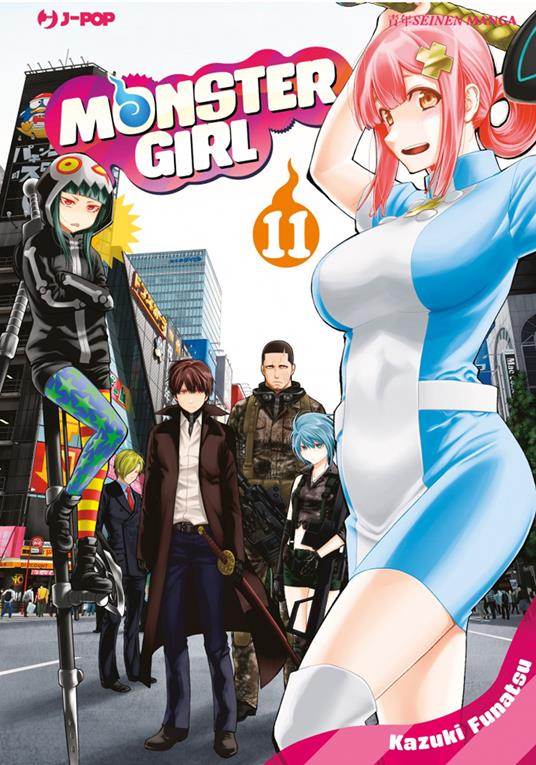 Monster girl. Vol. 11 - Kazuki Funatsu - copertina