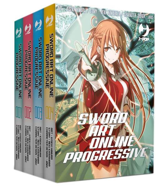 Sword art online. Progressive. Box. Vol. 1-4 - Reki Kawahara - copertina
