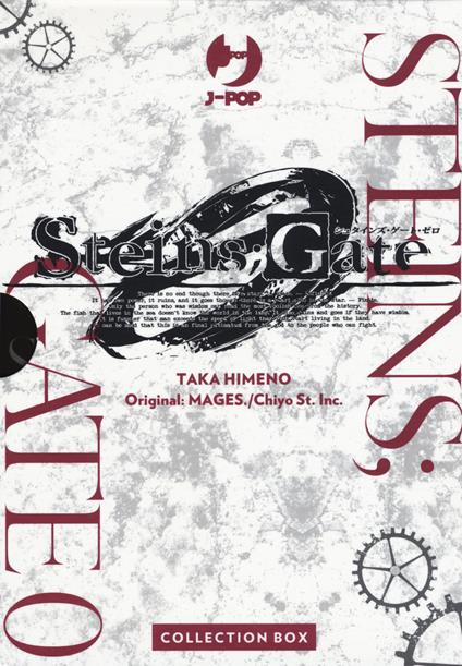 Steins; gate zero. Collection box. Vol. 1-6 - Taka Himeno - copertina