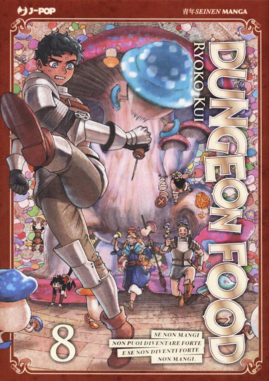 Dungeon food. Vol. 8 - Ryoko Kui - copertina