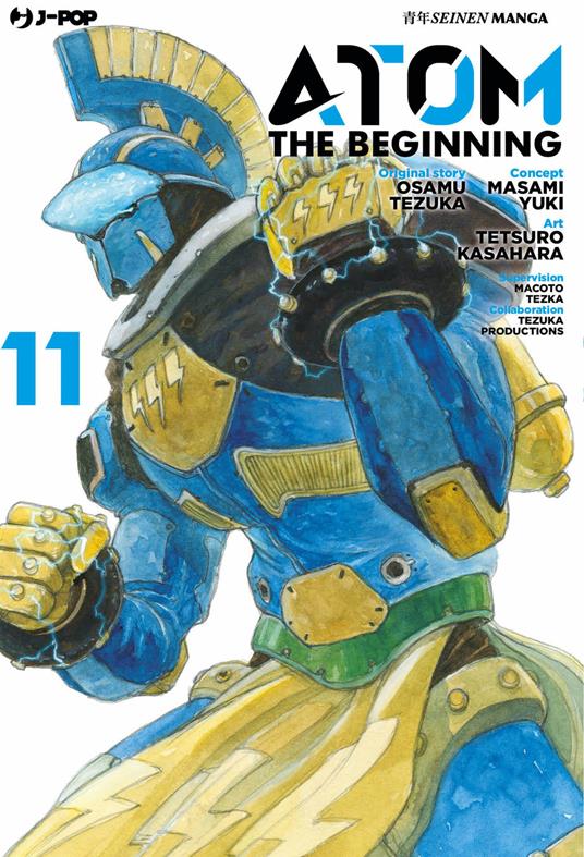 Atom. The beginning. Vol. 11 - Osamu Tezuka,Masami Yuki - copertina