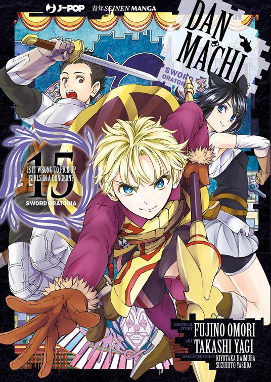 DanMachi. Sword oratoria. Vol. 15 - Fujino Omori - copertina