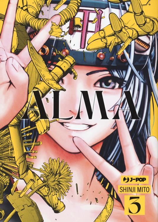 Alma. Vol. 3 - Shinji Mito - copertina