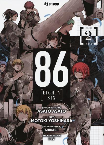 86 eighty six. Vol. 2 - Asato Asato - copertina