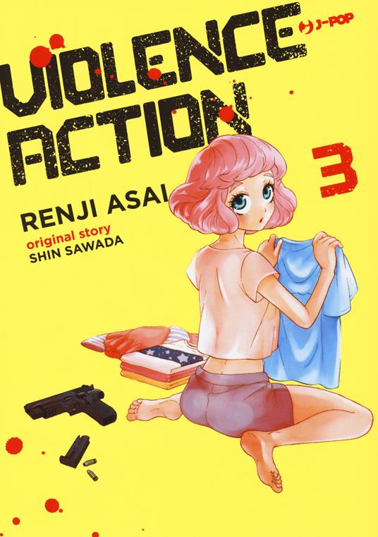 Violence action. Vol. 3 - Shin Sawada - copertina
